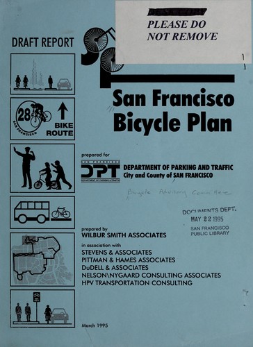 Cover for San Francisco bicycle plan