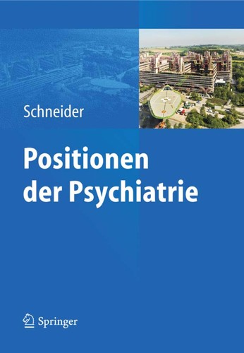 Cover for Positionen der Psychiatrie