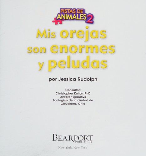Cover for MIS Orejas Son Enormes y Peludas (Fennec Fox)