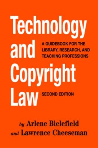 Cover for Technology And Copyright Law