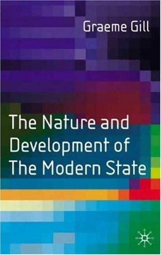 Cover for The Nature and Development of the Modern State