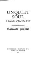 Cover for Unquiet soul