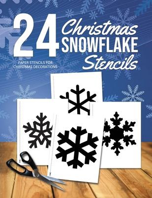 Cover for Christmas Snowflake Stencils