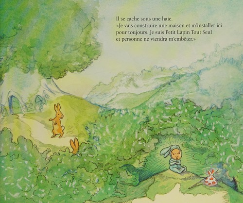Cover for petit lapin tout seul (PASTEL)