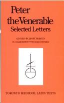 Cover for Peter the venerable