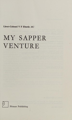 Cover for My sapper venture