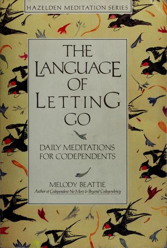 Cover for The language of letting go