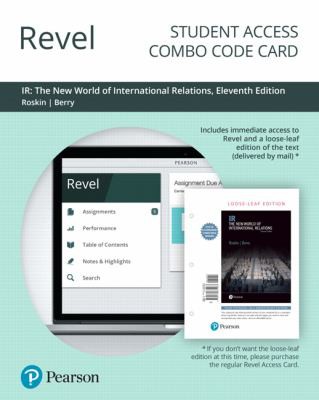 Cover for Revel for the New World of International Relations -- Combo Access Card