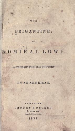 Cover for The brigantine