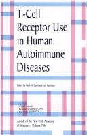 Cover for T-cell receptor use in human autoimmune diseases