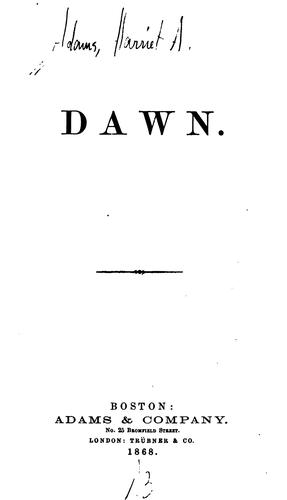 Cover for Dawn: A Novel