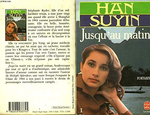 Cover for Jusqu'au matin tome 1