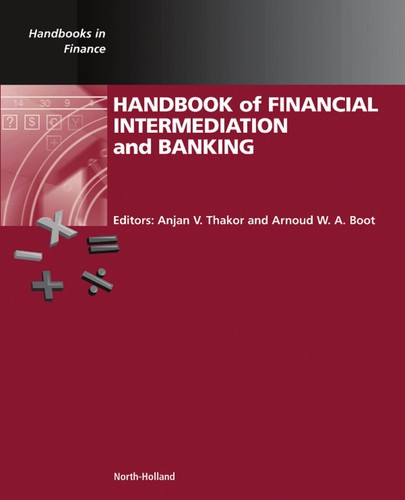 Cover for Handbook of financial intermediation and banking