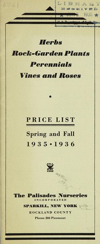 Cover for Herbs, rock-garden plants, perennials, vines and roses