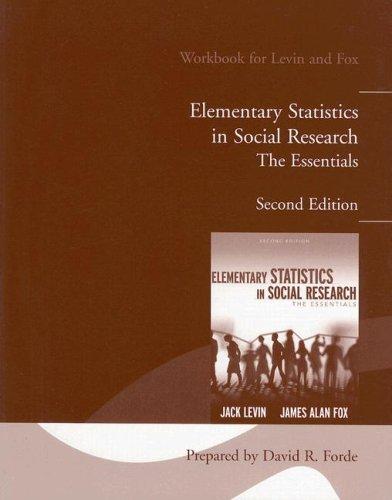 Cover for Elem Statistics in Social Research