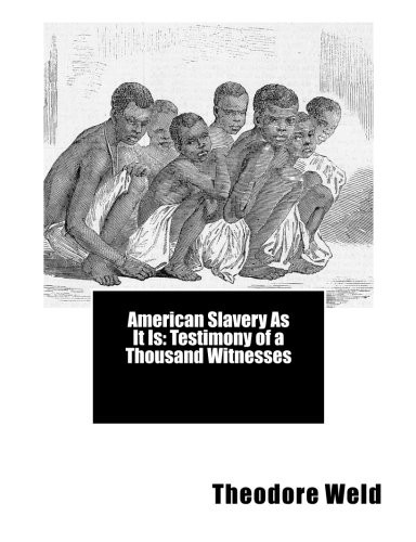 Cover for American Slavery As It Is