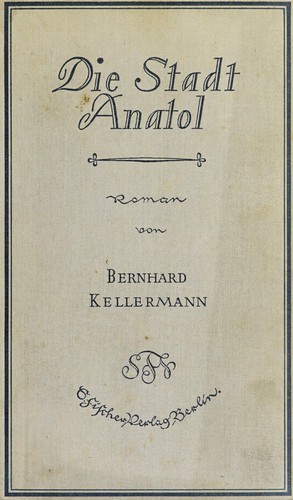Cover for Die Stadt Anatol