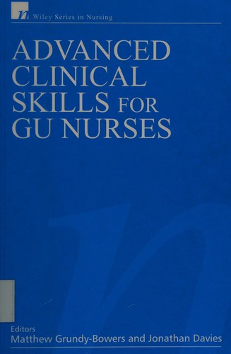 Cover for Advanced clinical skills for GU nurses