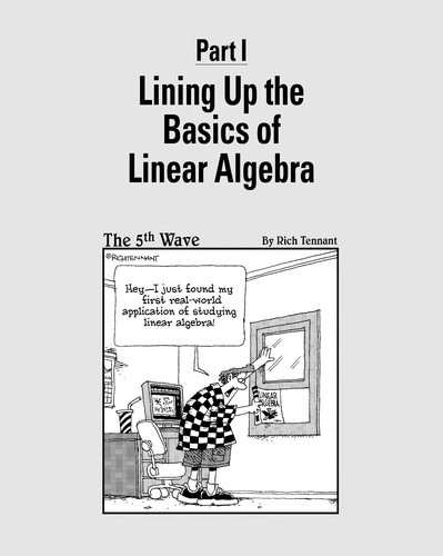 Cover for Linear algebra for dummies