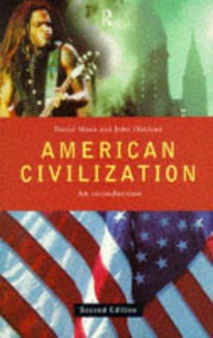 Cover for American civilization