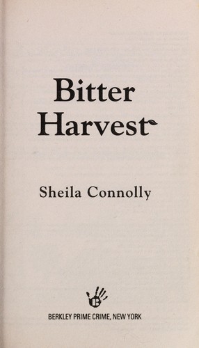 Cover for Bitter Harvest