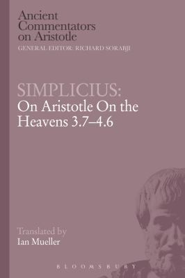 Cover for On Aristotle On The Heavens 3746