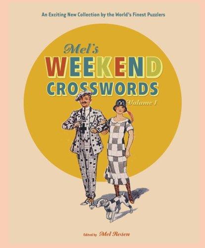 Cover for Mel's Weekend Crosswords, Volume 1 (RH Crosswords)
