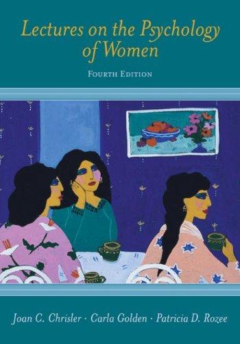 Cover for Lectures on the Psychology of Women