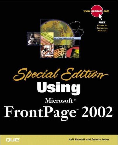 Cover for Special Edition Using Microsoft FrontPage 2002