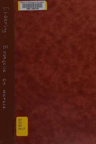 Cover for Evangelie en wereld