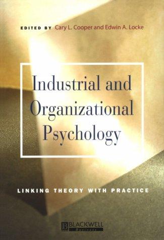 Cover for Industrial and Organizational Psychology
