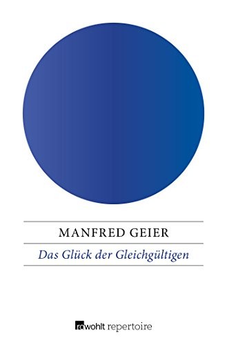 Cover for Das Glück der Gleichgültigen