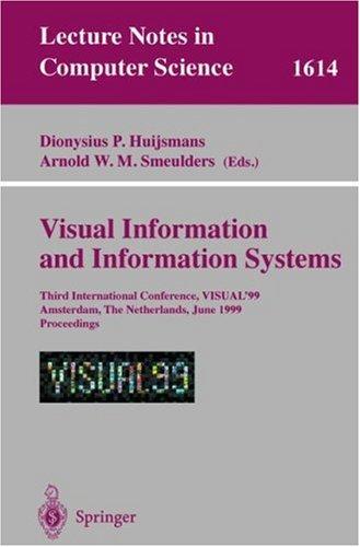 Cover for Visual Information and Information Systems