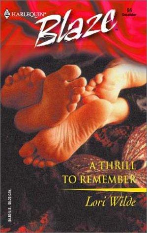 Cover for A Thrill to Remember (Harlequin Blaze, No 66)