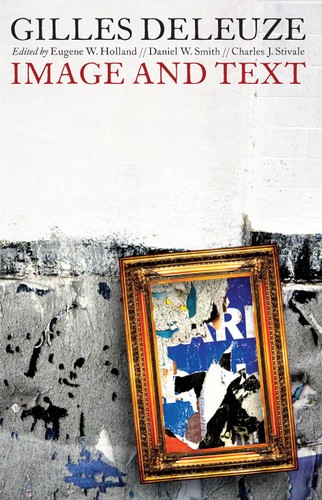 Cover for Gilles Deleuze