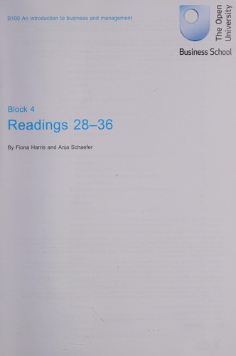 Cover for Marketing