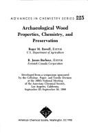 Cover for Archaeological Wood