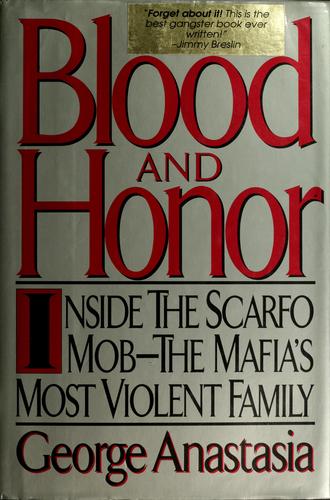 Cover for Blood and honor