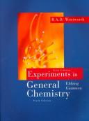Cover for Experiments in General Chemistry