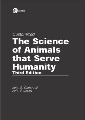 Cover for The Science of Animals that Serve Humanity