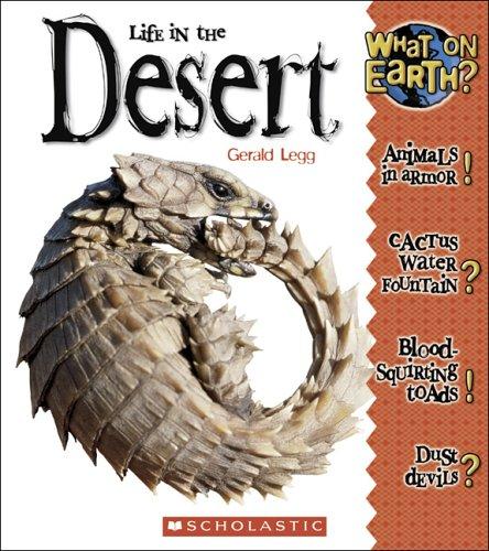 Cover for Life in the desert