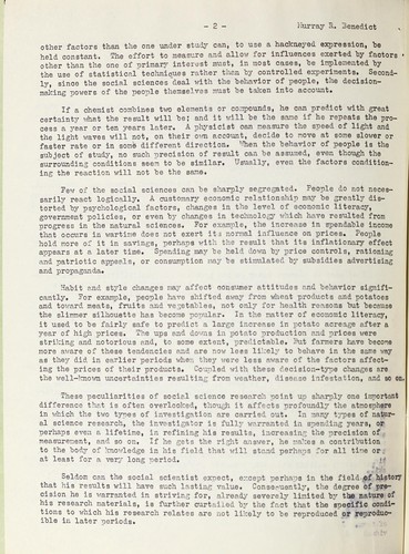 Cover for The significance of progress in the social sciences to agriculture