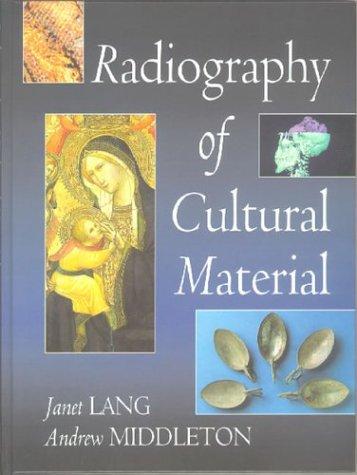 Cover for Radiography of cultural material