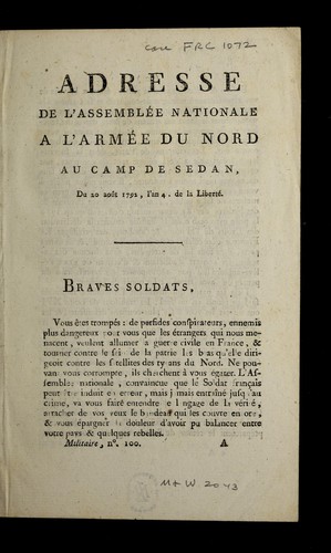 Cover for Adresse