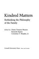 Cover for Kindred Matters