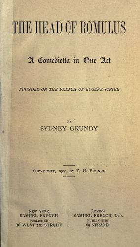 Cover for head of Romulus