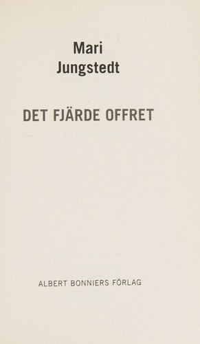 Cover for Det fjärde offret