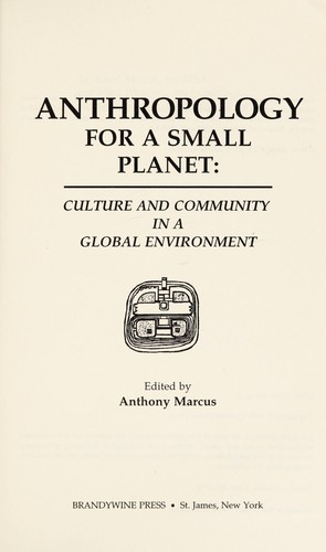 Cover for Anthropology for a Small Planet
