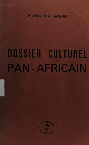 Cover for Dossier culturel pan-africain.