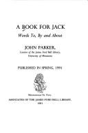 Cover for A Book for Jack
